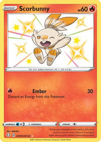 Scorbunny (SV015/122)  - Shining Fates Shiny Vault Holofoil