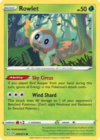 Rowlet (6/072) - Shining Fates
