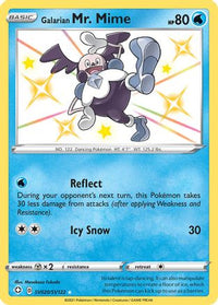 Galarian Mr. Mime (SV020/122)  - Shining Fates Shiny Vault Holofoil
