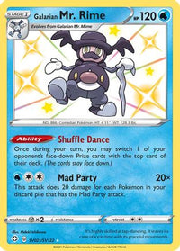 Galarian Mr. Rime (SV021/SV122) - Shining Fates Shiny Vault Holofoil