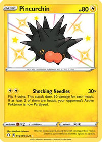 Pincurchin (SV043/122)  - Shining Fates Shiny Vault Holofoil