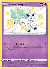 Galarian Ponyta (SV047/SV122) - Shining Fates Shiny Vault Holofoil