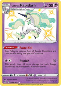 Galarian Rapidash (SV048/122)  - Shining Fates Shiny Vault Holofoil