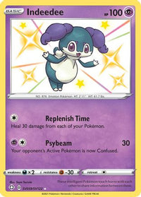 Indeedee (SV059/122)  - Shining Fates Shiny Vault Holofoil