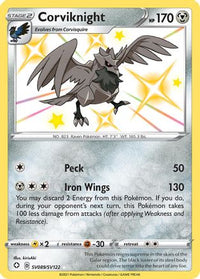 Corviknight (SV089/SV122) - Shining Fates Shiny Vault Holofoil