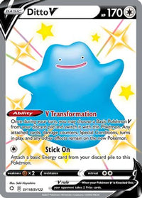 Ditto V (SV118/122)  - Shining Fates Shiny Vault Holofoil