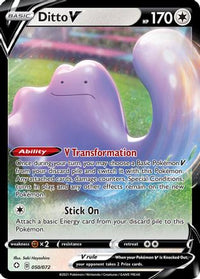 Ditto V (50/072) - Shining Fates Holofoil