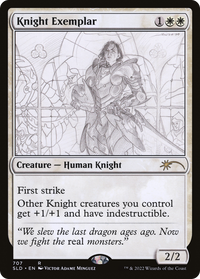Exemplaire de chevalier (707) [Série Secret Lair Drop] 