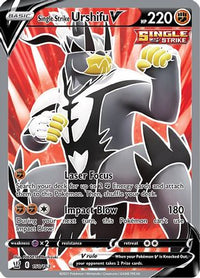 Single Strike Urshifu V (Full Art) (150/163)  - SWSH05 Battle Styles Holofoil