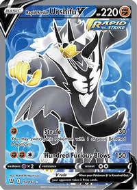 Rapid Strike Urshifu V (Full Art) (152/163) - SWSH05 Battle Styles Holofoil
