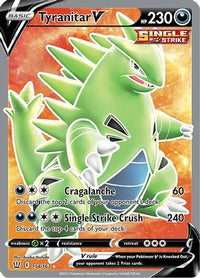 Tyranitar V (Full Art) (154/163) - SWSH05 Battle Styles Holofoil