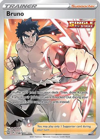 Bruno (Full Art) (158/163)  - SWSH05 Battle Styles Holofoil