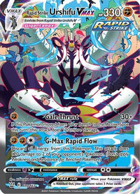 Rapid Strike Urshifu VMAX (Alternate Art Secret) (170/163) - SWSH05 Battle Styles Holofoil