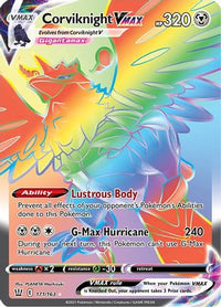 Corviknight VMAX (Secret) (171/163) - SWSH05 Battle Styles Holofoil