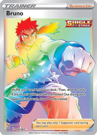 Bruno (Secret) (172/163)  - SWSH05 Battle Styles Holofoil