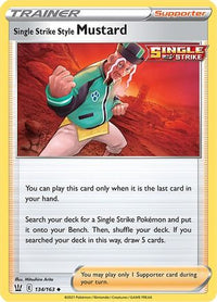 Single Strike Style Mustard (134/163)  - SWSH05 Battle Styles