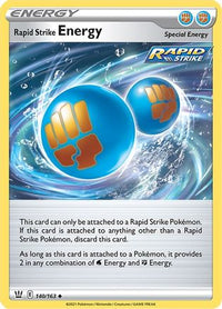 Rapid Strike Energy (140/163) - SWSH05 Battle Styles