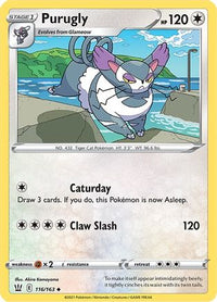 Purugly (116/163)  - SWSH05 Battle Styles