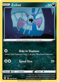 Zubat (89/163)  - SWSH05 Battle Styles