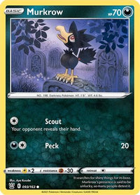 Murkrow (93/163) - SWSH05 Battle Styles
