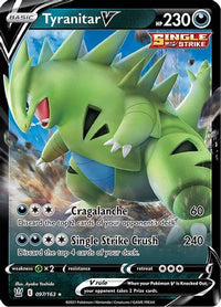 Tyranitar V (97/163) - SWSH05 Battle Styles Holofoil