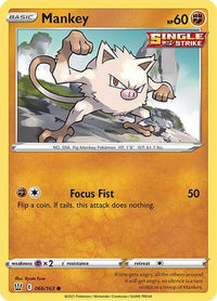 Mankey (66/163)  - SWSH05 Battle Styles