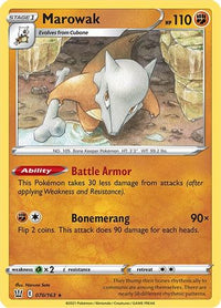 Marowak (70/163)  - SWSH05 Battle Styles