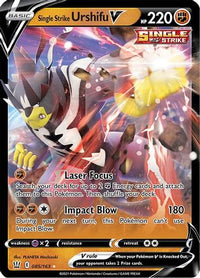 Single Strike Urshifu V (85/163)  - SWSH05 Battle Styles Holofoil