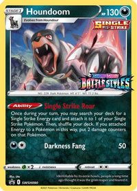 Houndoom (SWSH090) (Promo d'avant-première) [Épée et Bouclier : Promos Black Star] 