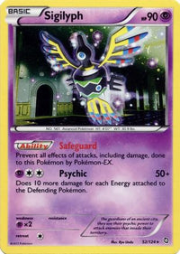 Sigilyph (Cosmos Holo) (52/124) - Blister Exclusives Holofoil