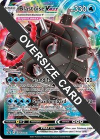 Blastoise VMAX (SWSH103) (carte Jumbo) [Épée et Bouclier : Black Star Promos] 