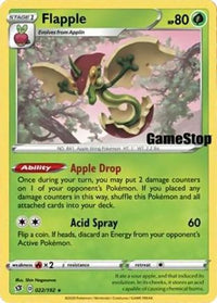 Flapple (Gamestop Exclusive) (22/192)  - Miscellaneous Cards & Products Holofoil