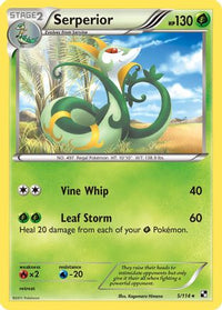 Serperior (Green Tornado Theme Deck Exclusive) (5/114) - Deck Exclusives