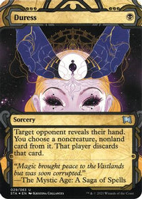 Duress (Foil Etched) [Strixhaven: School of Mages Mystical Archive]