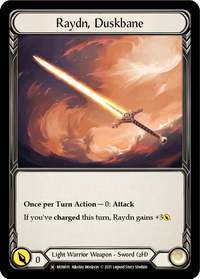 Raydn, Duskbane [U-MON031-RF] (Monarch Unlimited) Unlimited Rainbow Foil - POKÉ JEUX