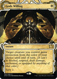 Gods Willing (Foil Etched) [Strixhaven: School of Mages Mystical Archive]