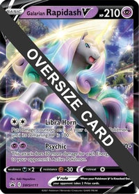 Galarian Rapidash V SWSH111 (SWSH111) - Jumbo Cards Holofoil