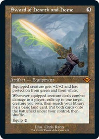 Sword of Hearth and Home (Retro Frame) (Foil Etched) (MH2-433) - Modern Horizons 2 Foil