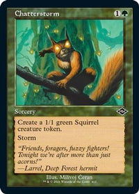 Chatterstorm (Retro Frame) (Foil Etched) (MH2-411) - Modern Horizons 2 Foil