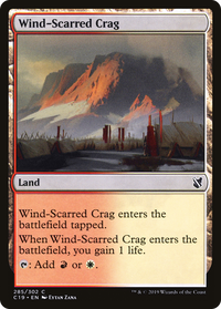 Wind-Scarred Crag [Commander 2019]