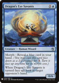 Dragon's Eye Savants [Mystery Booster]