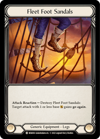 Fleet Foot Sandals [BEN006] (Outsiders Benji Blitz Deck) - POKÉ JEUX