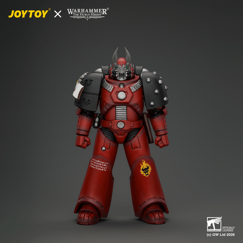 Word Bearers MkVI Tactical Sergeant with Power Sword and Plasma Pistol (Pre-Order)