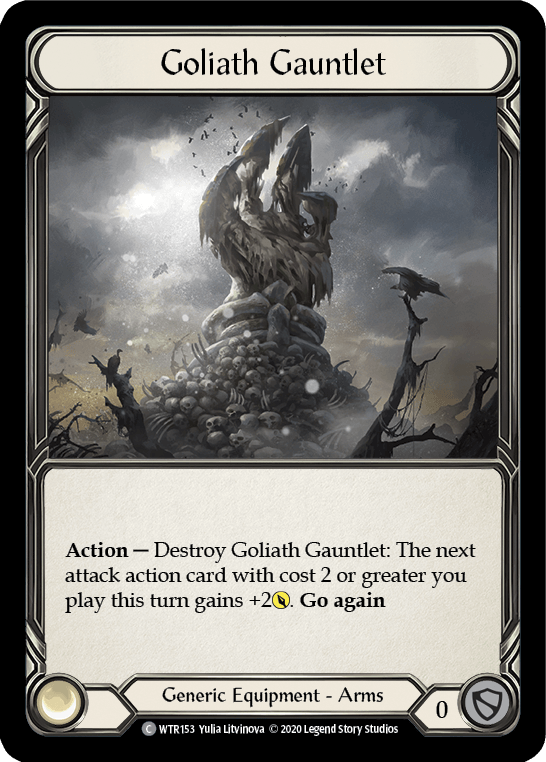 Goliath Gauntlet [U-WTR153] (Welcome to Rathe Unlimited) Unlimited Rainbow Foil - POKÉ JEUX