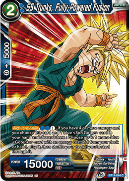 SS Trunks, Fully-Powered Fusion (BT14-044) [Cross Spirits] - POKÉ JEUX
