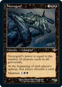 Necrogoyf (Retro Frame) (Foil Etched) (MH2-398) - Modern Horizons 2 Foil