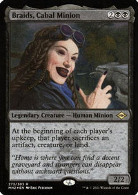 Braids, Cabal Minion (Foil Etched) (MH2-273) - Modern Horizons 2 Foil