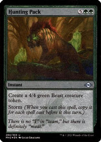 Hunting Pack (Foil Etched) (MH2-284) - Modern Horizons 2 Foil