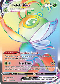 Celebi VMAX (Secret) (199/198) - SWSH06 Chilling Reign Holofoil