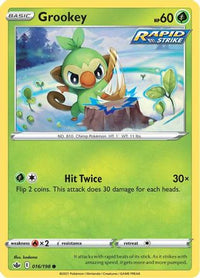 Grookey (16/198) - SWSH06 Chilling Reign
